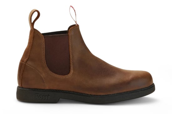 Rossi 607 Booma bruin leren Chelsea-laarzen - Image 1